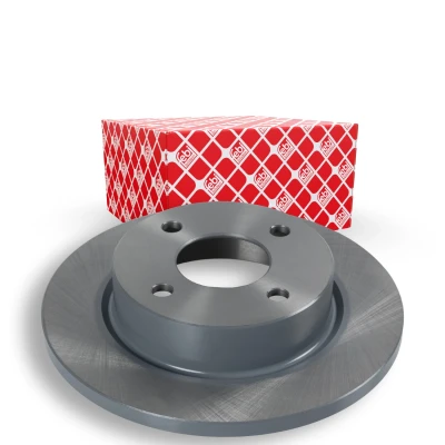 Bilde av FEBI BILSTEIN 10630 Bremseskiver framaksel 234 12 4 100 fullt ut belagt NISSAN: MICRA 3