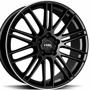 Bilde av Rial KiboX Diam Black Lip Pol 9.5x21 5/112 ET22 B66.6