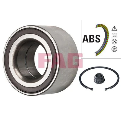 Bilde av FAG 713 6189 10 Hjullagersett Bildet viser leveranseinnholdet 75,00 TOYOTA: Yaris III Hatchback, II Urban Cruiser