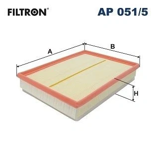 Bilde av FILTRON AP 051/5 Luftfilter 51 207 290 Filterinnsats for støvete innsatsområder OPEL: Combo C Varebil / Stasjonsvogn, Corsa Hatchback, Meriva A