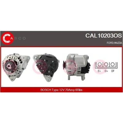 Bilde av CASCO CPC72000GS trykkomformer, turbolader elektrisk PEUGEOT: 207 Hatchback, 5008 I, Partner II Van, FORD: Focus 2 Kombi, VOLVO: V70 3