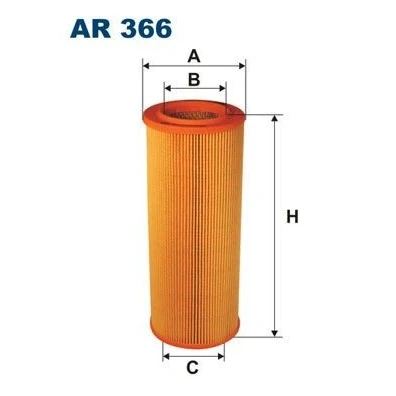 Bilde av FILTRON AR 366 Luftfilter 290 117,5 Filterinnsats SAAB: 9000 Hatchback, Sedan