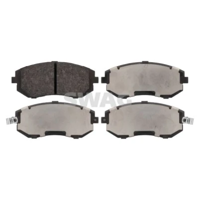 Bilde av SWAG 87 91 6643 Bremseklosser framaksel med akustisk slitasjevarsel antihyle blikk SUBARU: Forester IV, Legacy 4, III