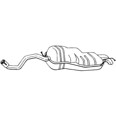 Bilde av sluttlyddemper, audi a3, seat leon, vw golf iv, new beetle, beetle cabriolet, 1J6253609AR, 1J6253609H, 1M6253609, 1M6253609M, JZW253