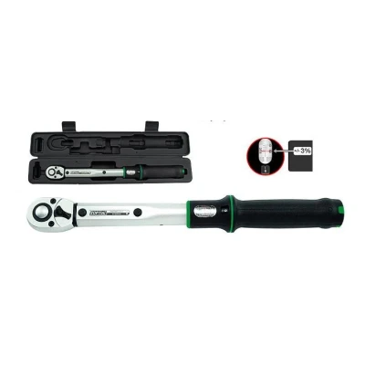 Bilde av TOPTUL ANAM1205 Momentnøkkel 10 (3/8&quot;)mm (tommer) 50Nm 360mm krom molybdenstål plast