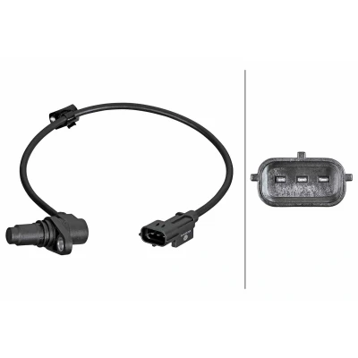 Bilde av HELLA 6PU 358 381 521 Impulsgiver 3 polet Hall prinsipp
