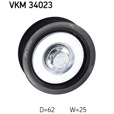 Bilde av SKF VKM 34023 Styrerulle med festemateriell SAAB: 9 3 Cabrio