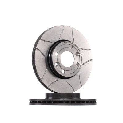 Bilde av BREMBO MAX LINE 09.9078.75 Bremseskiver 260 22 4 innvendig ventilert, med sliss belagt skruer RENAULT: CLIO 3, MEGANE 2 Kombi,
