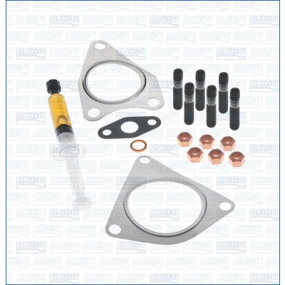 Bilde av AJUSA JTC11510 Monteringssett, lader with studs, syringe oil med tetning montageanvisning AUDI: Q5, A4 B8 Avant, Allroad