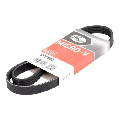 Bilde av GATES Micro V 5PK880 Kileribberem 880 5 Polyester, EPDM (etyl propylen dien gummi) SUBARU: Forester III, Impreza III Hatchback, Legacy 4