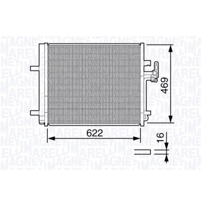 Bilde av Kondensator MAGNETI MARELLI 350203645000