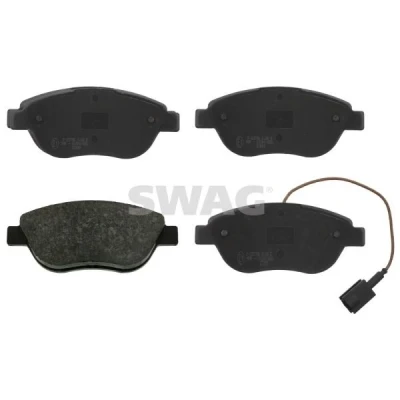 Bilde av SWAG 70 91 6554 Bremseklosser framaksel inkl. slitasjevarselkontakt FIAT: Doblo II Varebil / Stasjonsvogn, BRAVO 2, Stasjonsvogn