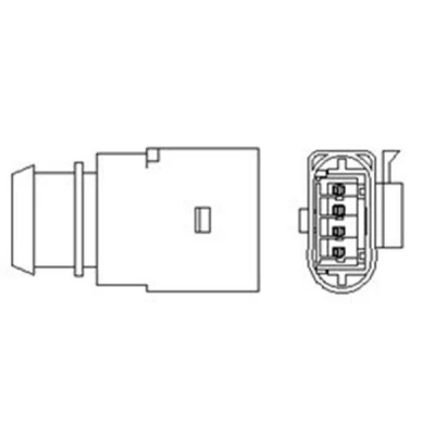 Bilde av MAGNETI MARELLI 466016355039 Lambdasonde oppvarmet 4 AUDI: A4 B7 Avant, A6 C6 Sedan