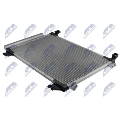 Bilde av NTY CCS TY 032 Kondensator med tørker Aluminium 528 R 134a TOYOTA: Yaris III Hatchback