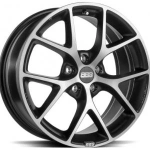 Bilde av BBS SR Volcano Grey Diam Cut 8.5x19 5/114.3 ET45 B82