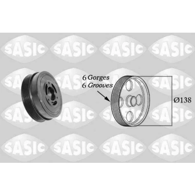Bilde av SASIC 2156082 Remskive Veivaksel 138 MINI: Hatchback