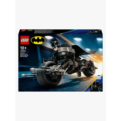 Bilde av LEGO Super Heroes 76273 Byggbar Batman figur og batpod sykkelen Byggesett Plast