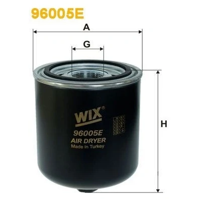 Bilde av WIX FILTERS 96005E Lufttørker, trykkluftanlegg