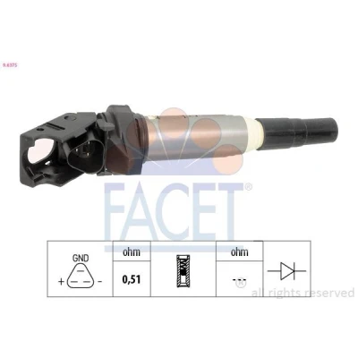 Bilde av Tennspole (coil) FACET 9.6375