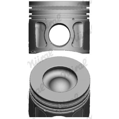 Bilde av NÜRAL 87 427707 50 Motorstempel 86,5 med kjølekanal, kolberingbærer, for trapesstempelstang FORD: Transit Mk6 Flatvogn lastebil/Chassis