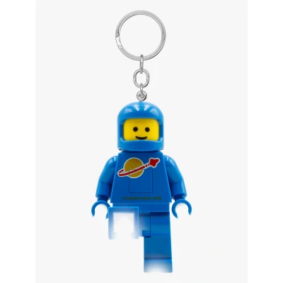 Bilde av LEGO Ikonisk Romfarer Nøkkelring med LED lys, Blå Nøkkelringer Plast