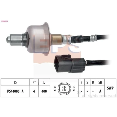 Bilde av EPS 1.998.275 Lambdasonde Made in Italy OE Equivalent oppvarmet, planarsonde, forsmurt gjenge