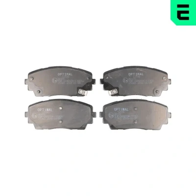 Bilde av OPTIMAL BP 12536 Bremseklosser framaksel med akustisk slitasjevarsel KIA: Picanto II