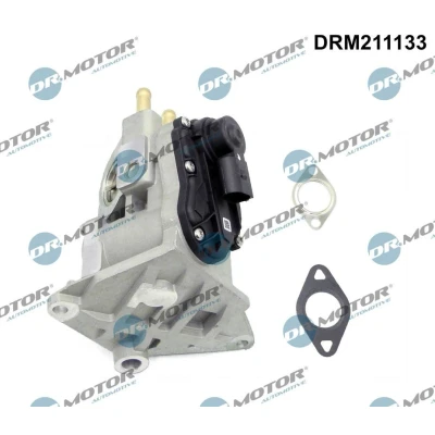 Bilde av DR.MOTOR AUTOMOTIVE DRM211133 EGR Ventil elektrisk VOLKSWAGEN: Passat B6 Variant, Touran I, Golf 5, AUDI: A3 Sportback, SKODA: Octavia 2 Combi