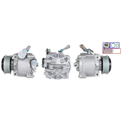 Bilde av DRI 700511068 Kompressor PAG 46 YF R 134a, 1234yf med tetning OPEL: Adam