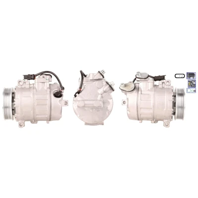 Bilde av LUCAS ACP570 Kompressor PAG 46 R 134a med tetning BMW: 3 Sedan, Touring