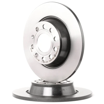 Bilde av BREMBO COATED DISC LINE 08.A202.11 Bremseskiver 282 12 5 fullt ut belagt med skruer VOLKSWAGEN: Golf 5, Passat B7 Alltrack, Tiguan I, AUDI: Q3