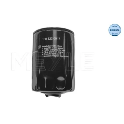 Bilde av MEYLE 100 322 0017 Oljefilter 3/4&quot; 16 UNF ORIGINAL Quality med en retursperreventil Påskruingsfilter AUDI: A4 B7 Avant, A6 C5 B6 Avant