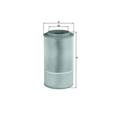 Bilde av MAHLE ORIGINAL LX 1024 Luftfilter 505,0 267,0 Filterinnsats