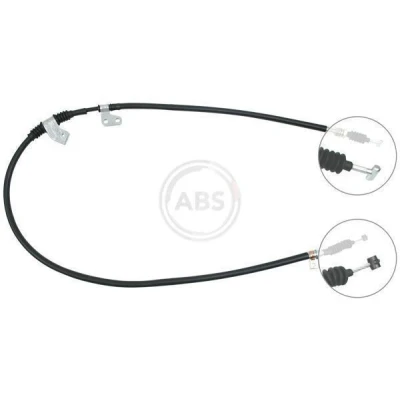 Bilde av A.B.S. K11187 Bremsekabel 1710 Skivebrems for høyre/venstre ratt MAZDA: 626 III Stasjonsvogn