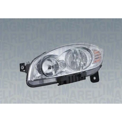 Bilde av MAGNETI MARELLI 712452201110 Frontlykter høyre H7, W5W, H7/H1, H1 Halogen med blinklys for høyrekjøring motor høydejustering hovedlys