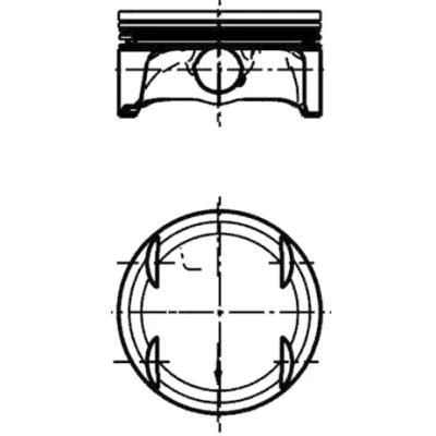 Bilde av KOLBENSCHMIDT 40348600 Motorstempel 98