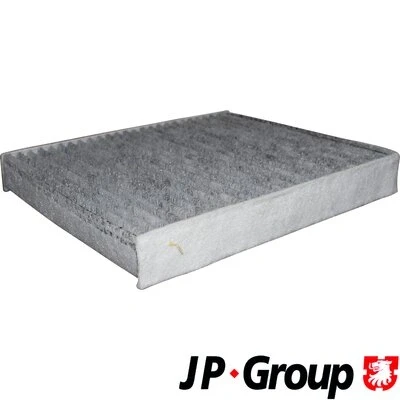 Bilde av JP GROUP 1128104500 Kupéfilter Karbonfilter 254 224 36 SKODA: Fabia 2, III Hatchback, Rapid Spaceback, VOLKSWAGEN: Polo V Hatchback