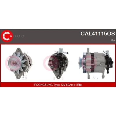 Bilde av CASCO CAL35130AS Dynamo 12V 90A MITSUBISHI: PAJERO 2