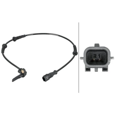 Bilde av HELLA 6PU 012 806 941 ABS Sensor Hall prinsipp 2 615 RENAULT: SCENIC 3, MEGANE 3 Grandtour, DACIA: Duster SUV