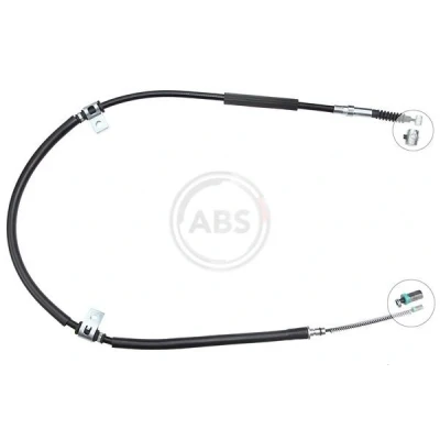 Bilde av A.B.S. K19238 Bremsekabel 1258 Skivebrems for høyre/venstre ratt HYUNDAI: Trajet