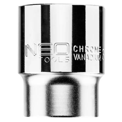 Bilde av NEO TOOLS Pipenøkkelinnsats 3/4tomme 3124 32 mm Krom vanadium stål sekskant 08 309