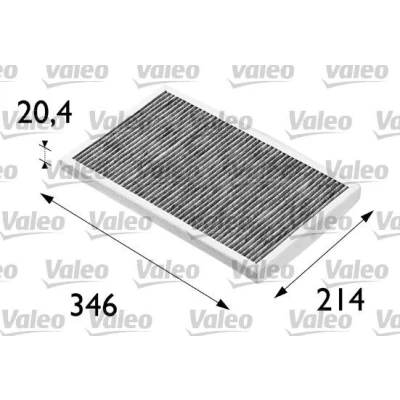 Bilde av VALEO CLIMFILTER PROTECT 698684 Kupéfilter Karbonfilter 307 194 30 AUDI: A6 C4 Avant, 100 Sedan, Avant