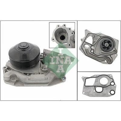 Bilde av INA 538 0802 10 Vannpumpe med reimskive tetning for vifteremdrift BMW: 5 Sedan, 3 Touring