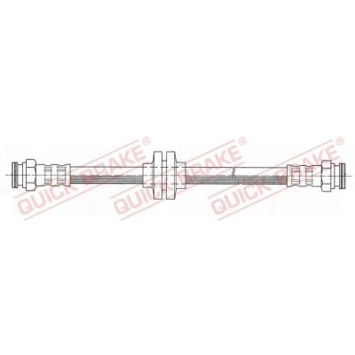 Bilde av QUICK BRAKE 22.903 Bremseslange 275 M10x1