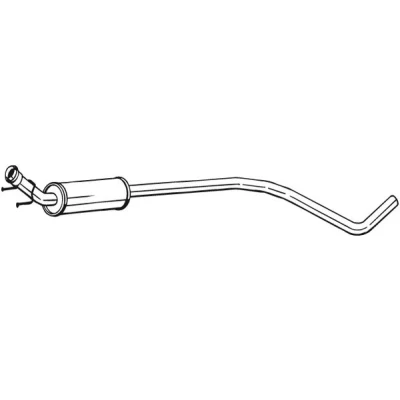 Bilde av Midtre eksospotte BOSAL 288 169