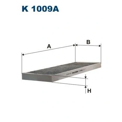 Bilde av FILTRON K 1009A Kupéfilter Karbonfilter 410 145 26 OPEL: Vectra B Sedan, Stasjonsvogn