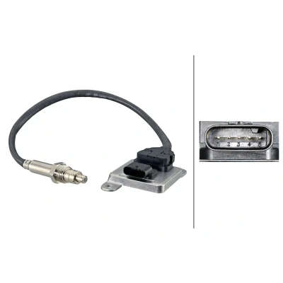 Bilde av HELLA 6PN 358 307 151 NOx sensor MERCEDES BENZ: E Klasse Sedan