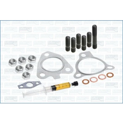 Bilde av AJUSA JTC11766 Monteringssett, lader with studs, syringe oil med tetning montageanvisning HYUNDAI: SANTA FE 2