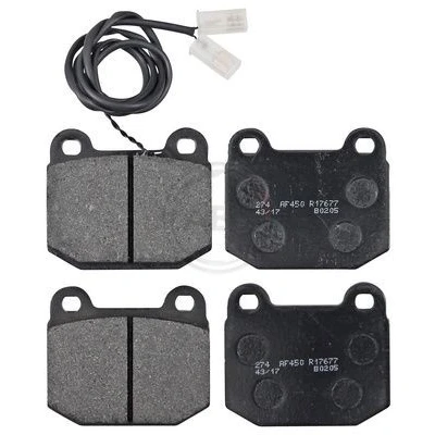 Bilde av Bremseklosser sett, Framaksel, alfa romeo 75, 90, rz, sz, 0060778470, 11315220390001, 11646220390031, 16120220390001, 60522094, 60719983