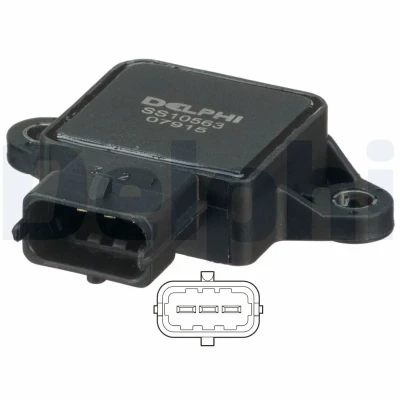 Bilde av DELPHI SS10563 12B1 Drosselventilstilling OPEL: Corsa B Hatchback